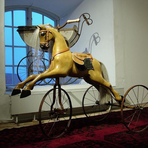 Trehjuling häst